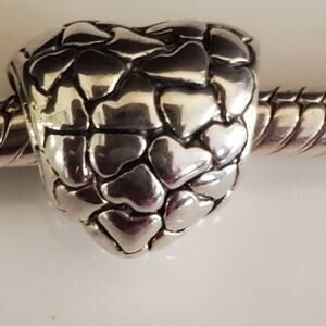 Chamilia‎ Sterling Silver Heart of Hearts Charm
